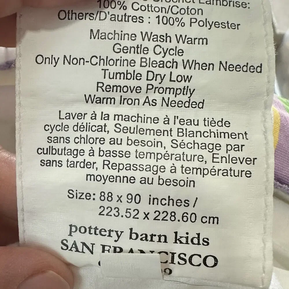 Pottery Barn Kids description pottery